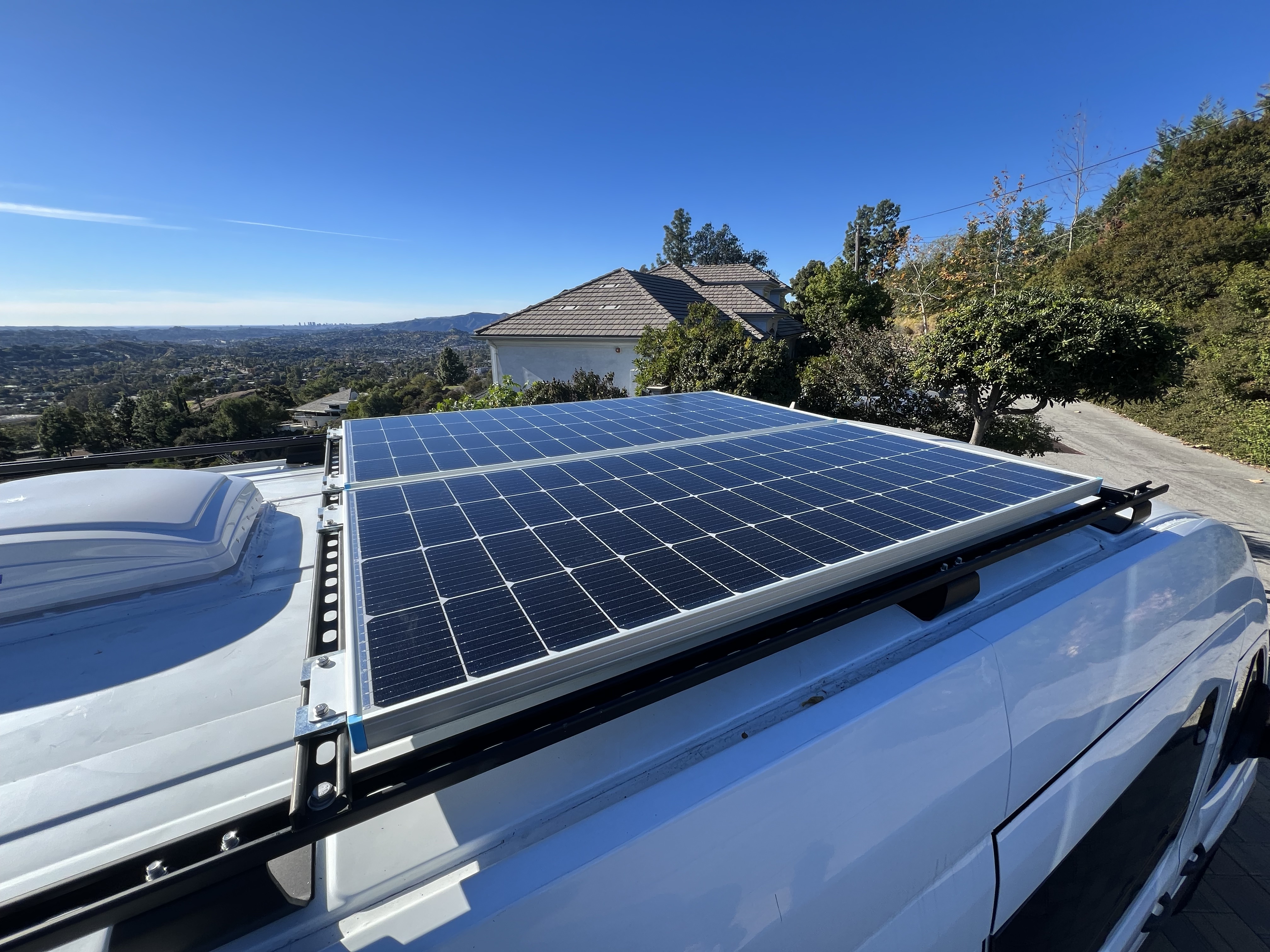Building our DIY Roof Rack with Unistrut and Mounting Solar – Time to ...